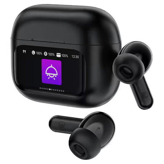 Handsfree Bluetooth Acefast W6, TWS, ANC, Svart