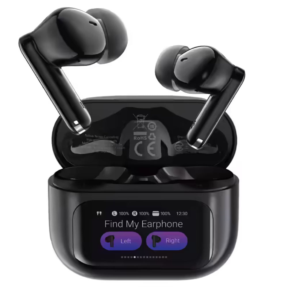 Handsfree Bluetooth Acefast W6, TWS, ANC, Svart