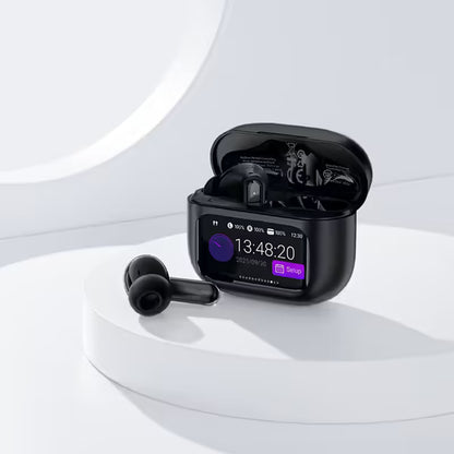 Handsfree Bluetooth Acefast W6, TWS, ANC, Svart