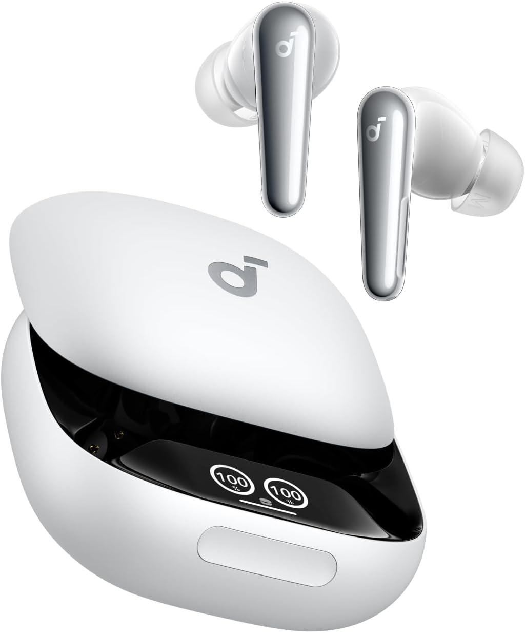 Bluetooth-håndfri Anker SoundCore Liberty 4 Pro, TWS, ANC, Hvit A3954G21