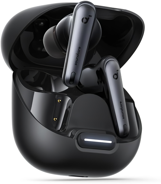 Handsfree Bluetooth Anker SoundCore Liberty 4 NC, TWS, ANC, MultiPoint, Svart, Reseglet A3947G11