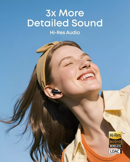 Handsfree Bluetooth Anker SoundCore R60i, TWS, ANC, Svart D1202G11