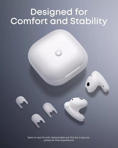 Handsfree Bluetooth Anker SoundCore Liberty Buds, TWS, ANC, Hvit D1200G21