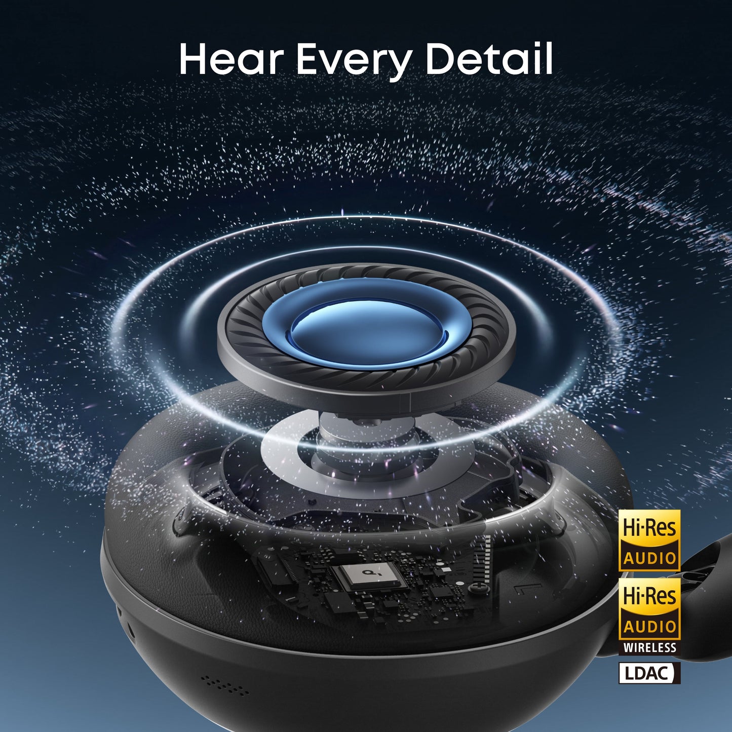 Handsfree Bluetooth Anker SoundCore Space 2, A2DP, ANC, Hvit D1402G21