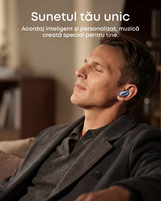 Handsfree Bluetooth Anker SoundCore Liberty 5 Pro, TWS, ANC, MultiPoint, Blå D1203G31
