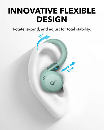 Handsfree Bluetooth Anker Soundcore Sport X20, TWS, ANC, grønn A3968G61
