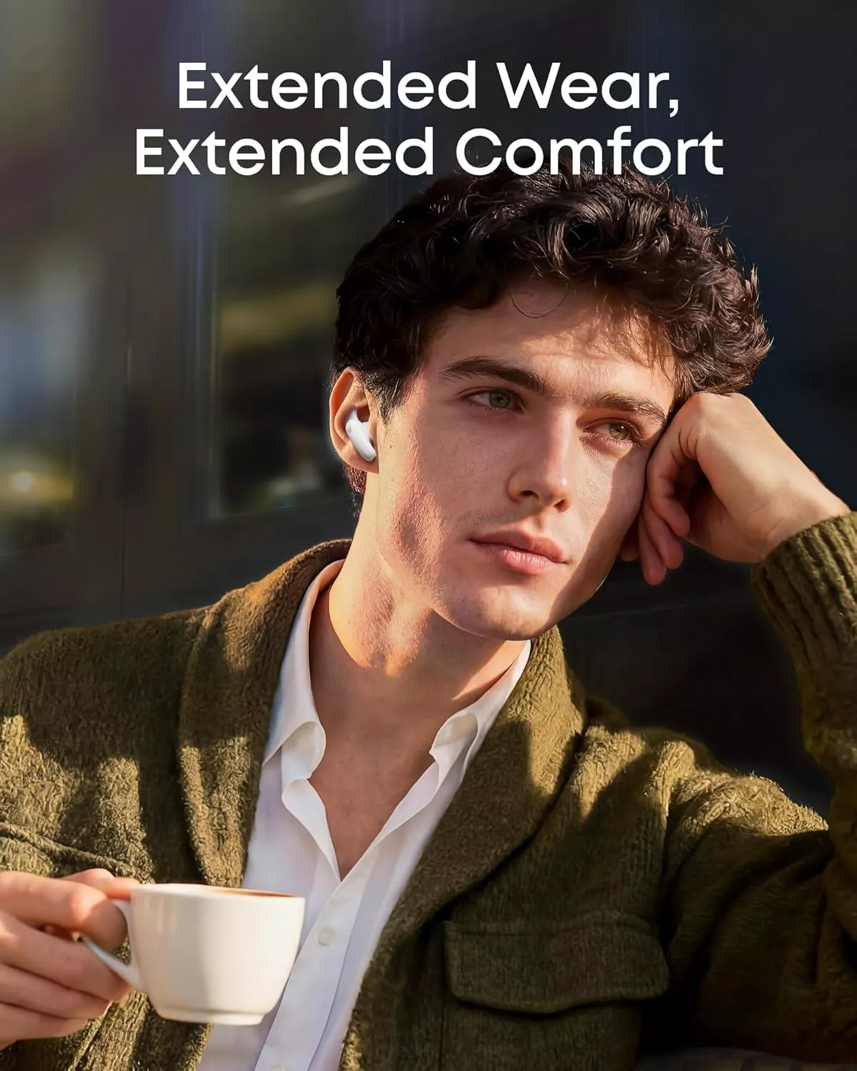Handsfree Bluetooth Anker SoundCore Liberty Buds, TWS, ANC, Hvit D1200G21