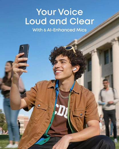 Handsfree Bluetooth Anker SoundCore R60i, TWS, ANC, Hvit D1202G21