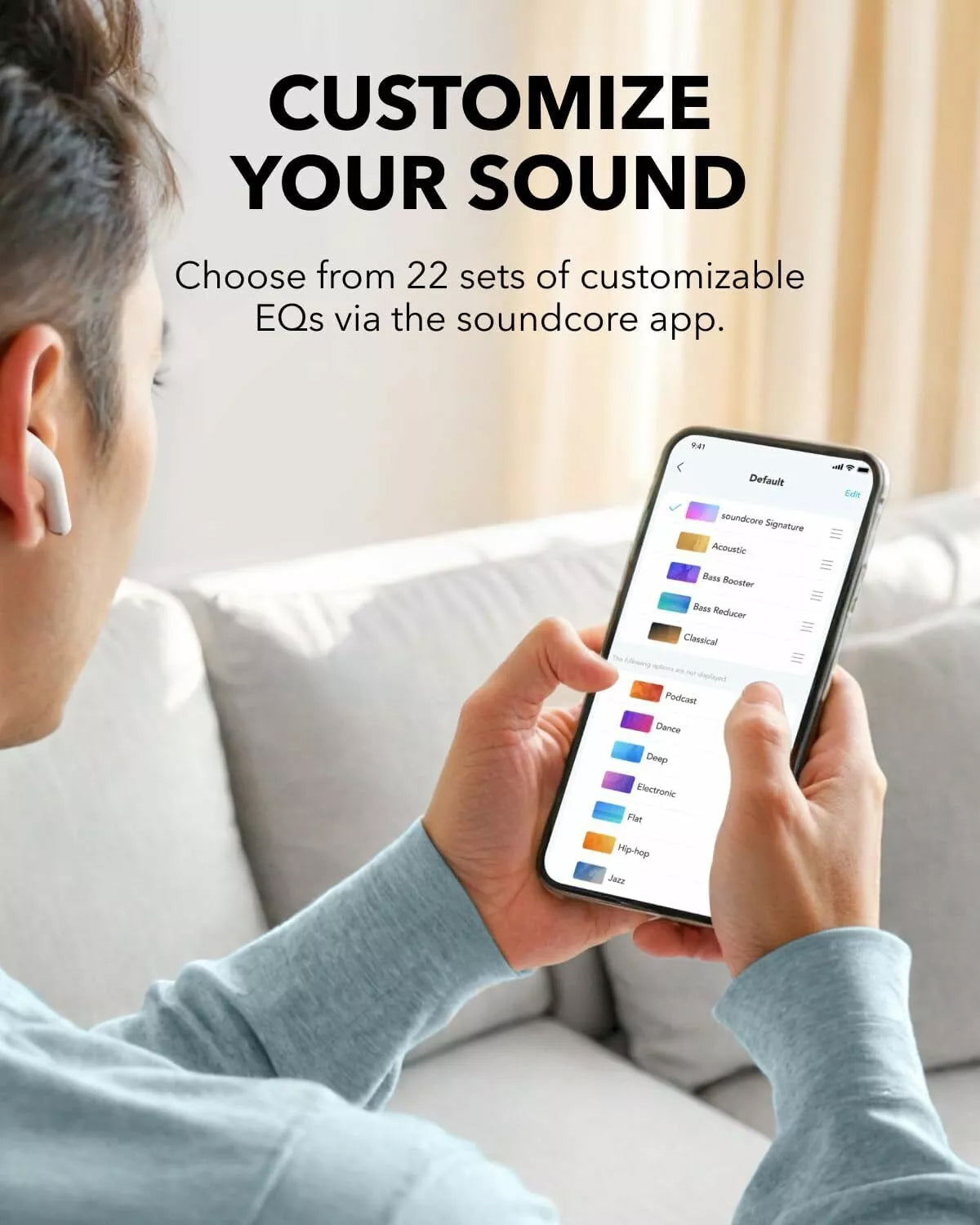 Handsfree Bluetooth Anker SoundCore K20i, TWS, Hvit A3994G21