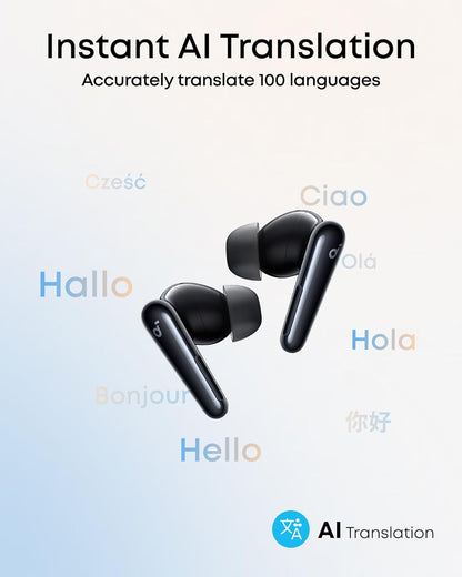 Handsfree Bluetooth Anker Soundcore Liberty 4 Pro, TWS, ANC, Svart A3954G11