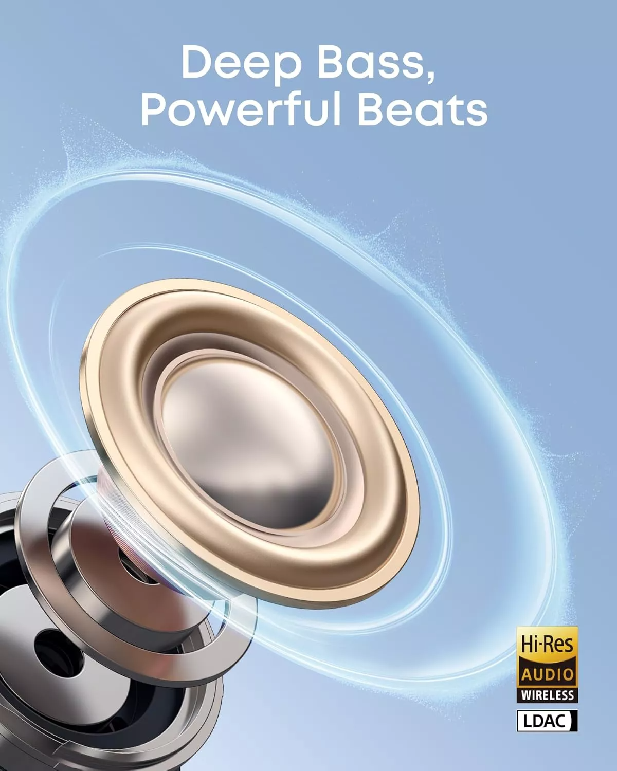 Handsfree Bluetooth Anker Soundcore C50i, TWS, Svart D1101G11