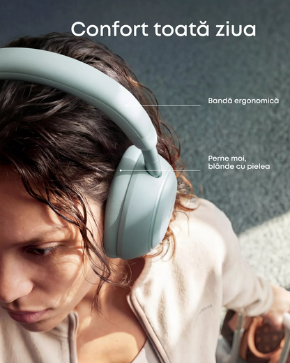 Handsfree Bluetooth Anker SoundCore Space 2, A2DP, ANC, Grønn D1402G61