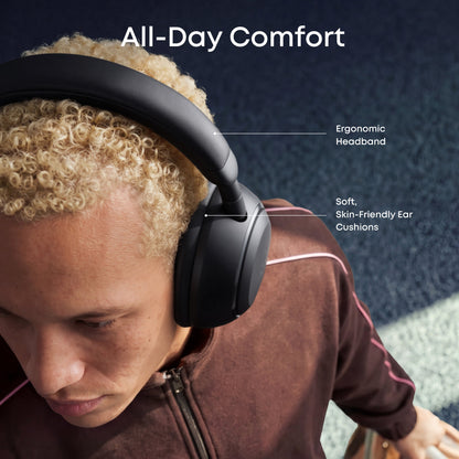 Handsfree Bluetooth Anker SoundCore Space 2, A2DP, ANC, Svart D1402G11