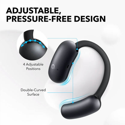 Handsfree Bluetooth Anker SoundCore AeroFit 2, TWS, Svart A3874G11