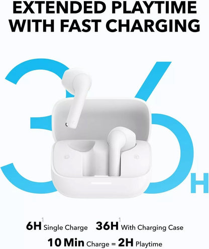 Handsfree Bluetooth Anker Soundcore K20i, TWS, Hvit A3994G21