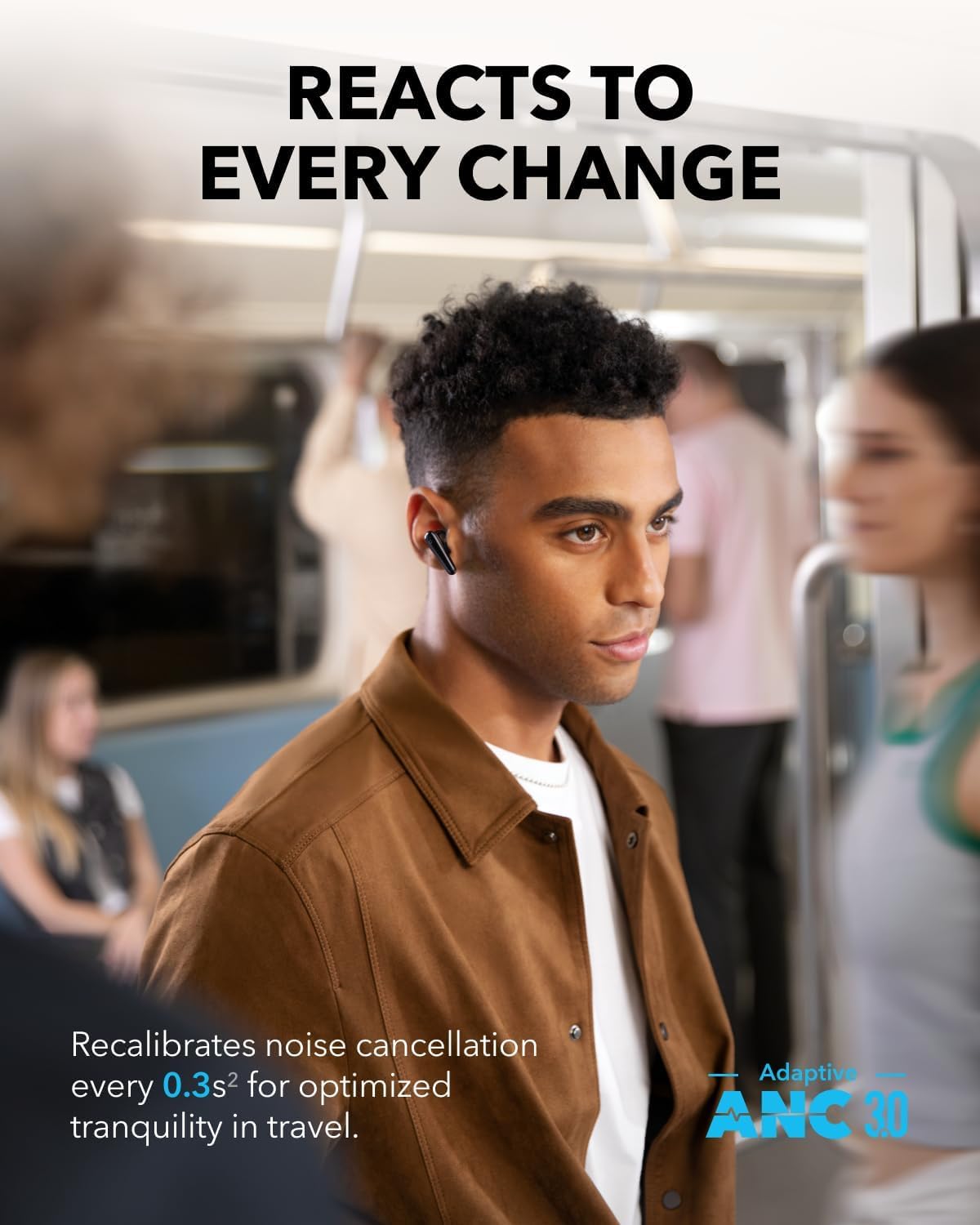 Handsfree Bluetooth Anker Soundcore Liberty 4 Pro, TWS, ANC, Svart A3954G11