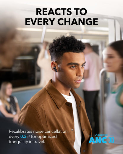 Handsfree Bluetooth Anker Soundcore Liberty 4 Pro, TWS, ANC, Svart A3954G11