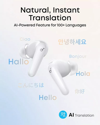 Handsfree Bluetooth Anker SoundCore R60i, TWS, ANC, Hvit D1202G21