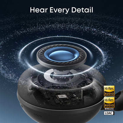 Handsfree Bluetooth Anker SoundCore Space 2, A2DP, ANC, Svart D1402G11
