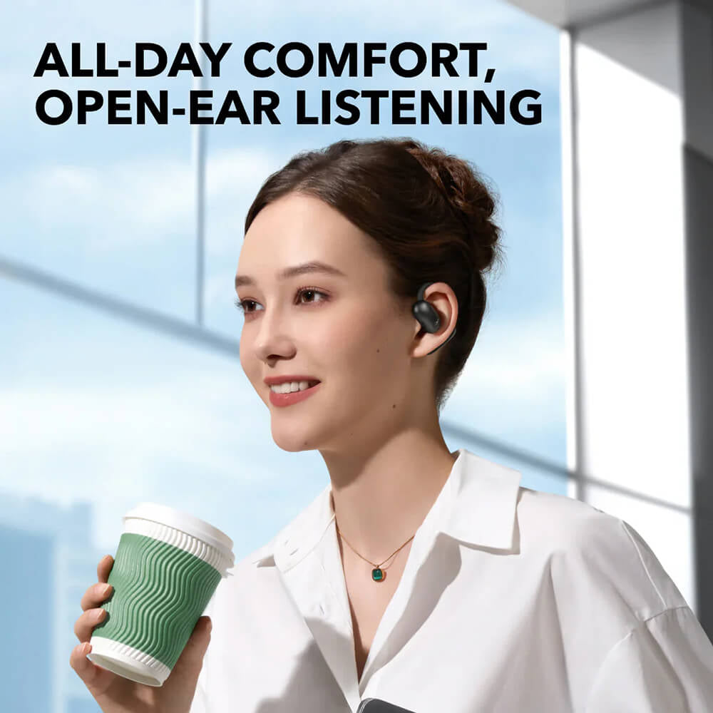 Handsfree Bluetooth Anker SoundCore AeroFit 2, TWS, Svart A3874G11