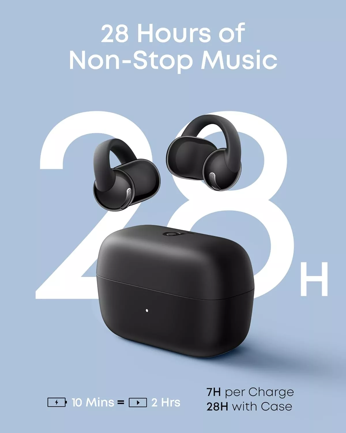 Handsfree Bluetooth Anker SoundCore C50i, TWS, Svart, Reseglet D1101G11