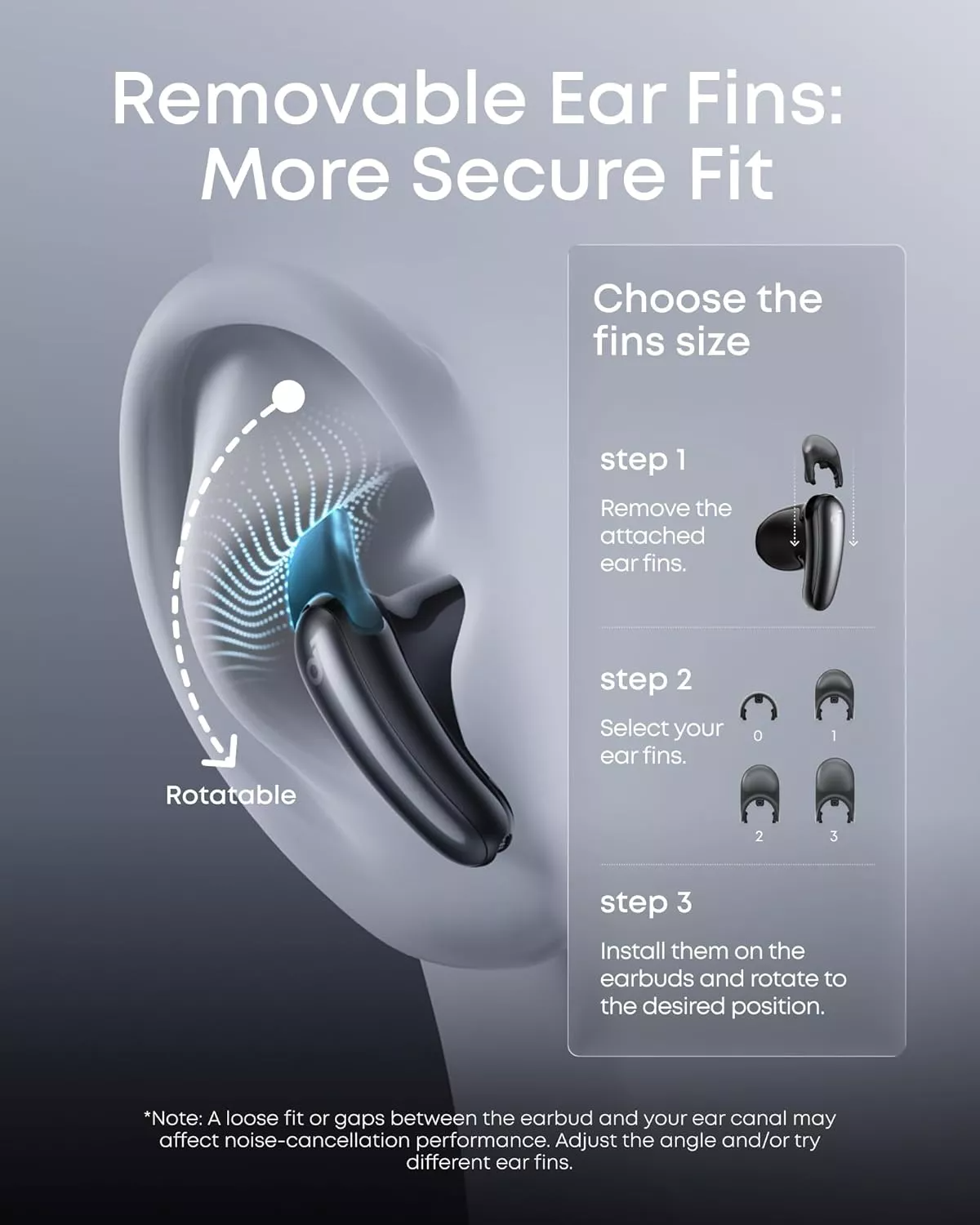 Handsfree Bluetooth Anker SoundCore Liberty Buds, TWS, ANC, Svart D1200G11