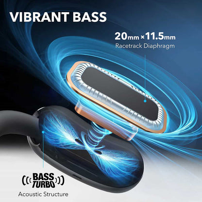 Handsfree Bluetooth Anker SoundCore AeroFit 2, TWS, Blå A3874G31