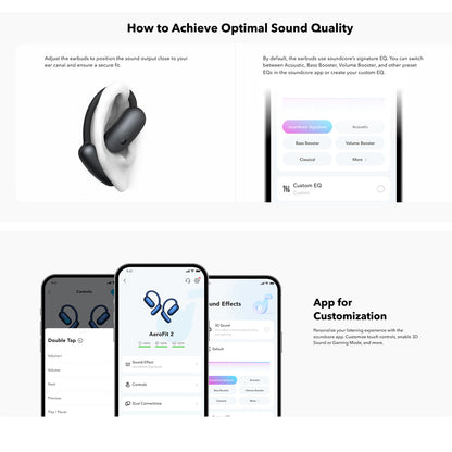 Handsfree Bluetooth Anker SoundCore AeroFit 2, TWS, Grønn A3874G61