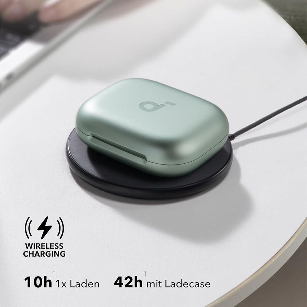 Handsfree Bluetooth Anker SoundCore AeroFit 2, TWS, Grønn A3874G61