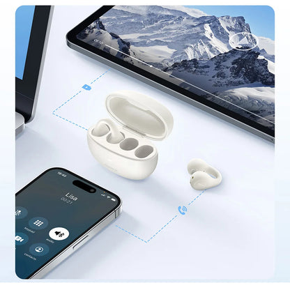 Handsfree Bluetooth Baseus AirGo AS01, TWS, Hvit A00069101223-00