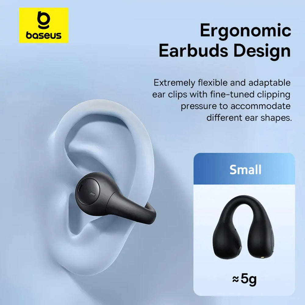 Håndfri Bluetooth Baseus AirGo AS01, TWS, Svart A00069101113113-00 