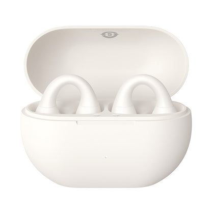 Handsfree Bluetooth Baseus Bass 15 Clip, TWS, Hvit A00079500223-00