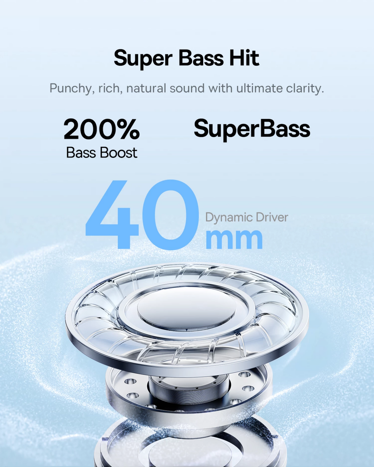 Baseus BH1 Lite Bluetooth-håndfri, A2DP, hvit A0203C02