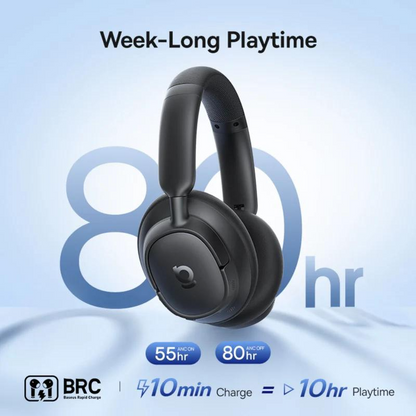 Handsfree Bluetooth Baseus Bass BH1 NC, MultiPoint, A2DP, ANC, Svart A0203703