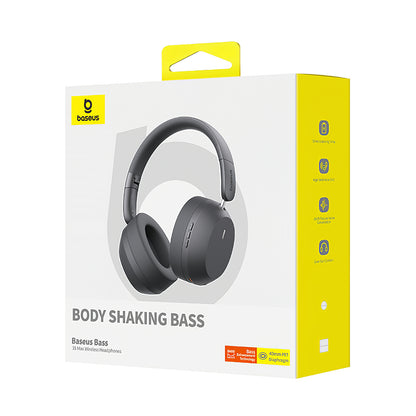 Handsfree Bluetooth Bluetooth Baseus Bass 35 Max, A2DP, Grå A00070800821-00 