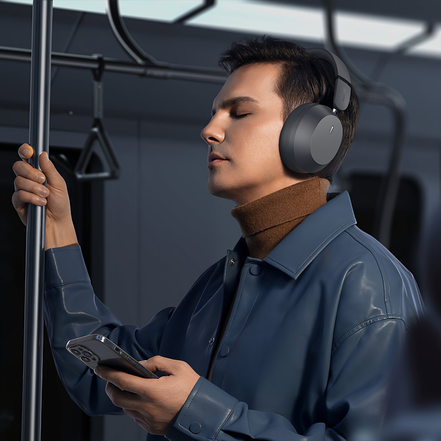 Handsfree Bluetooth Bluetooth Baseus Bass 35 Max, A2DP, Grå A00070800821-00 