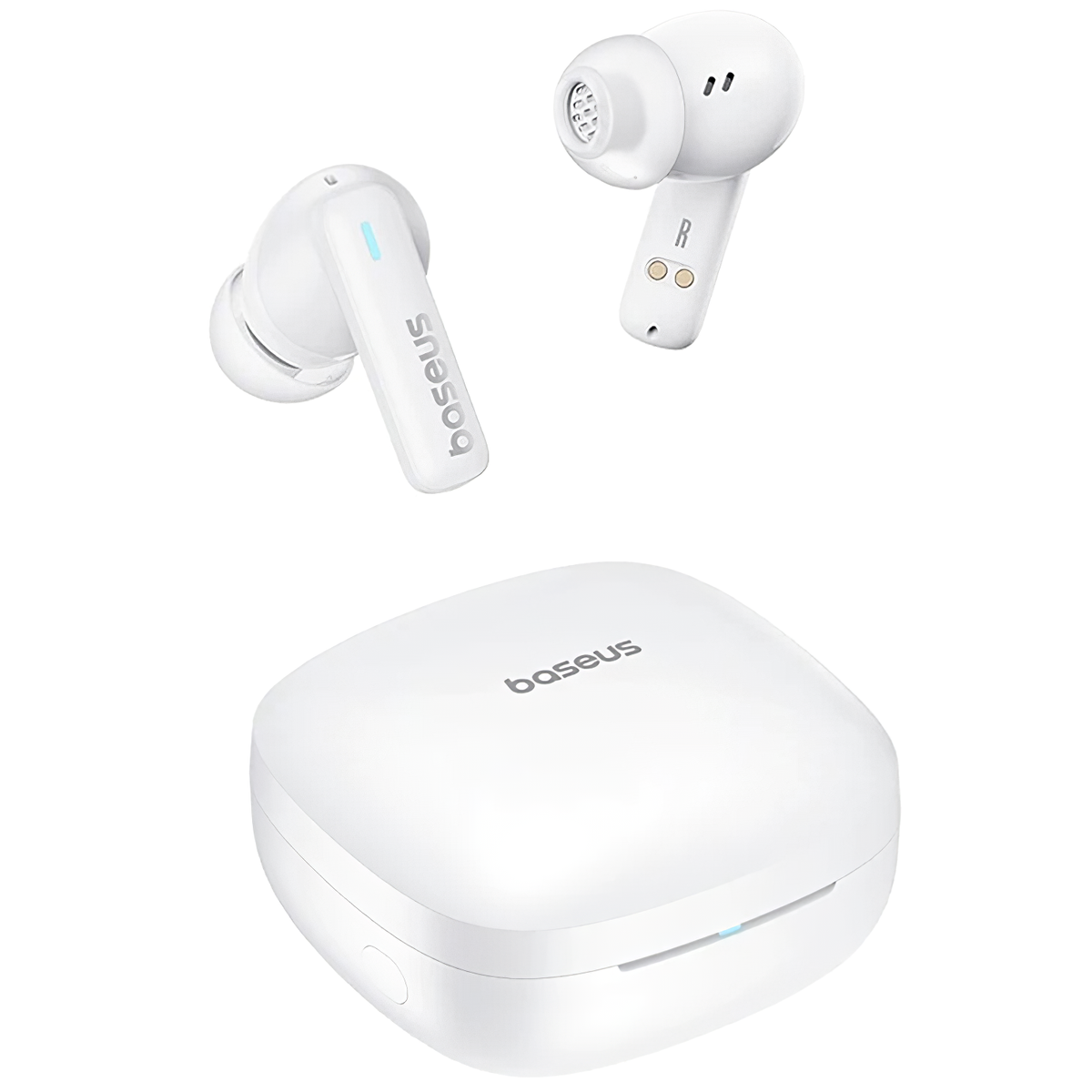 Håndfri Bluetooth Baseus Bowie E19, TWS, Hvit A00069600223-00 