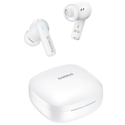 Håndfri Bluetooth Baseus Bowie E19, TWS, Hvit A00069600223-00 