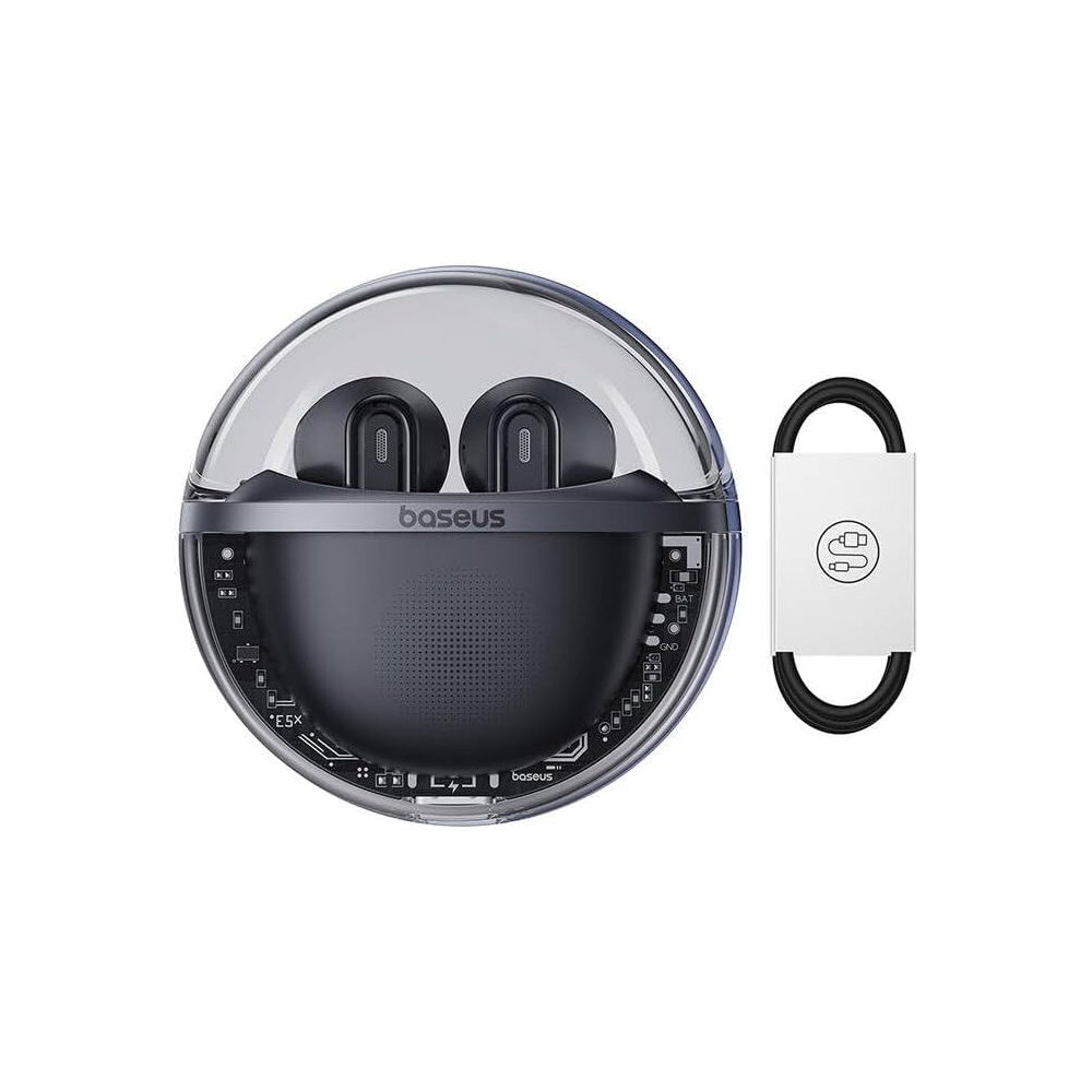 Handsfree Bluetooth Baseus Bowie E5x, TWS, Svart A00060101123-00