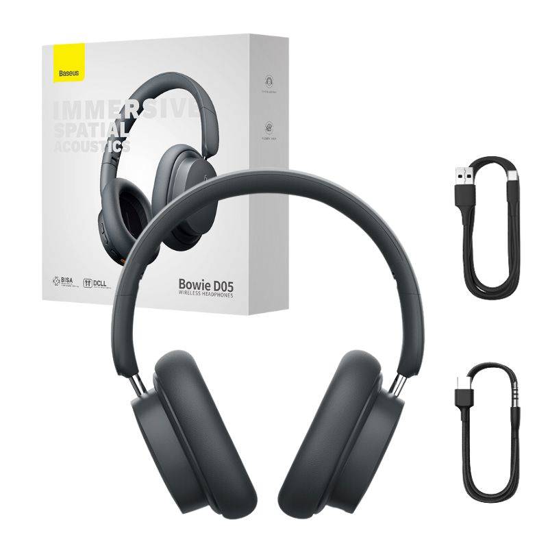 Handsfree Bluetooth Baseus Bowie D05, MultiPoint, A2DP, Grå NGTD020213