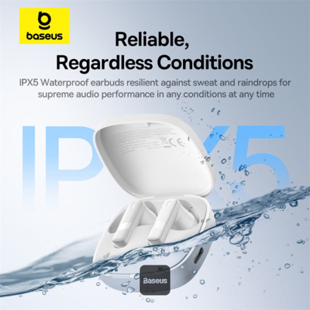 Handsfree Bluetooth Baseus Bowie E20, TWS, Hvit A00069700223-00