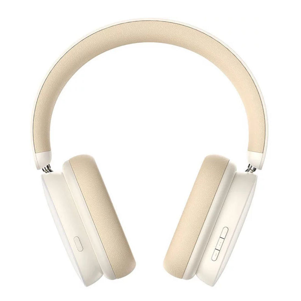 Handsfree Bluetooth Baseus Bowie H1, A2DP, ANC, Krem NGTW230202