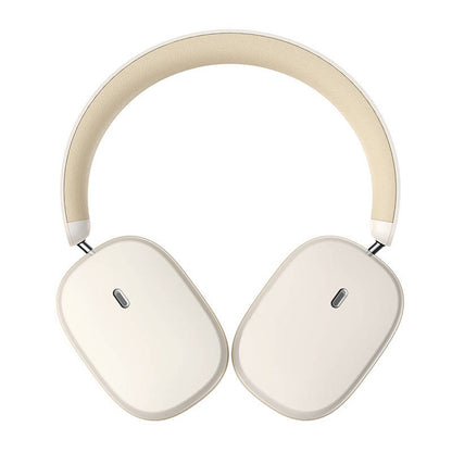 Handsfree Bluetooth Baseus Bowie H1, A2DP, ANC, Krem NGTW230202