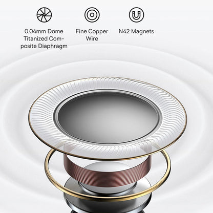 Handsfree Bluetooth Baseus Bowie M2, TWS, Hvit A00024000221-Z1