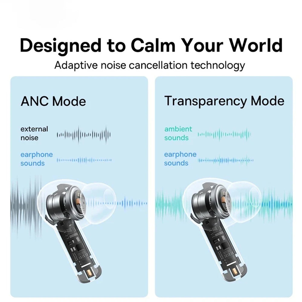 Handsfree Bluetooth Baseus Bowie M2, TWS, Hvit A00024000221-Z1