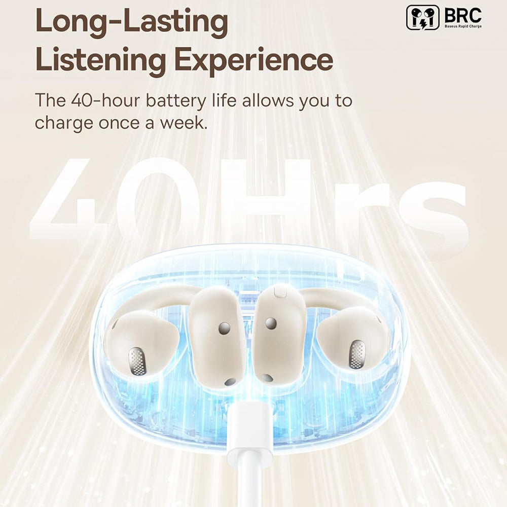 Handsfree Bluetooth Baseus Bowie MC1, TWS, Hvit A00083501226-00