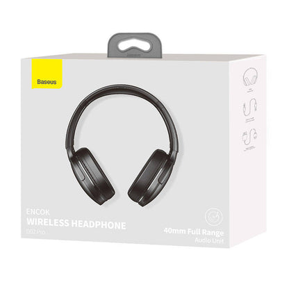 Håndfri Bluetooth Baseus Encok D02 Pro, MultiPoint, A2DP, Svart NGTD010301 