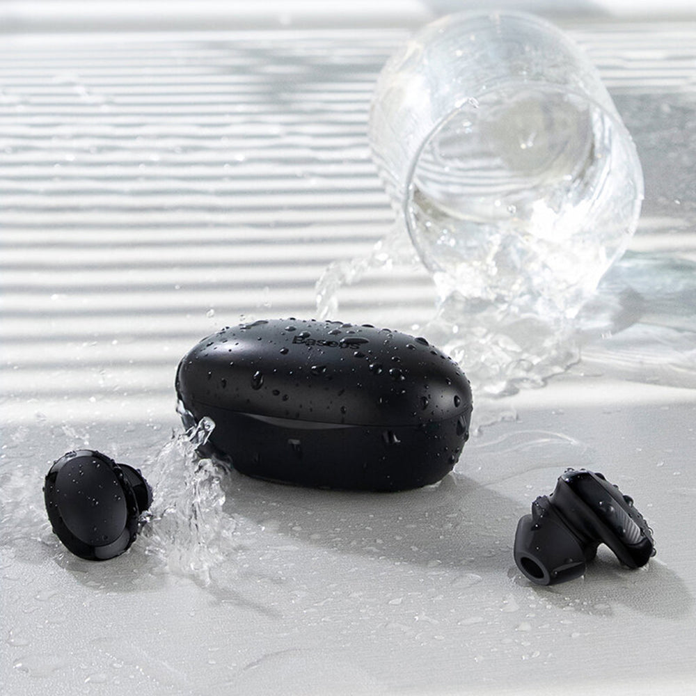 Handsfree Bluetooth Baseus Encok W11, TWS, Svart NGTW060001