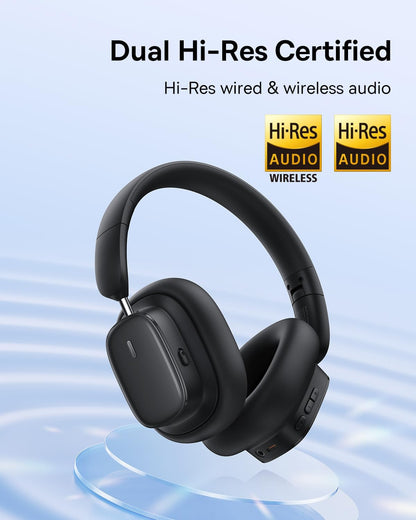 Handsfree Bluetooth Baseus H1i, A2DP, ANC, Svart A00050402113-00