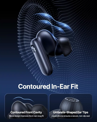 Handsfree Bluetooth Baseus Inspire XP1 Sound by Bose, TWS, ANC, Svart A0010902